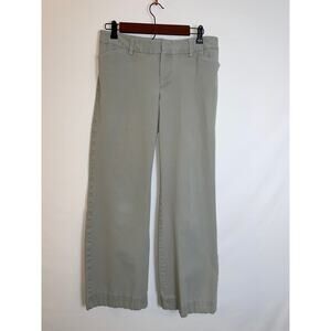 Eddie Bauer Woman's Wide Leg Khakis - Size 8 - Slightly Curvy Fit